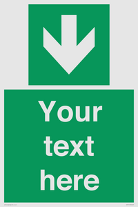 Custom Safe Condition Down arrow